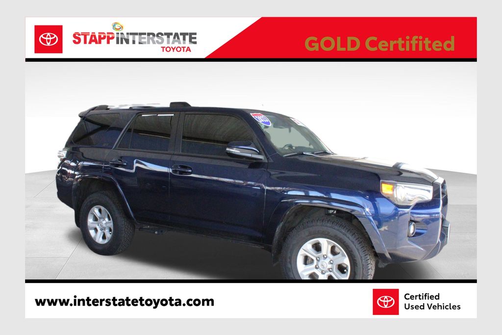 Nautical Blue Metallic 2023 Toyota 4Runner SR5 Premium 4WD SUV / Crossover Four-Wheel Drive 5-Speed Automatic