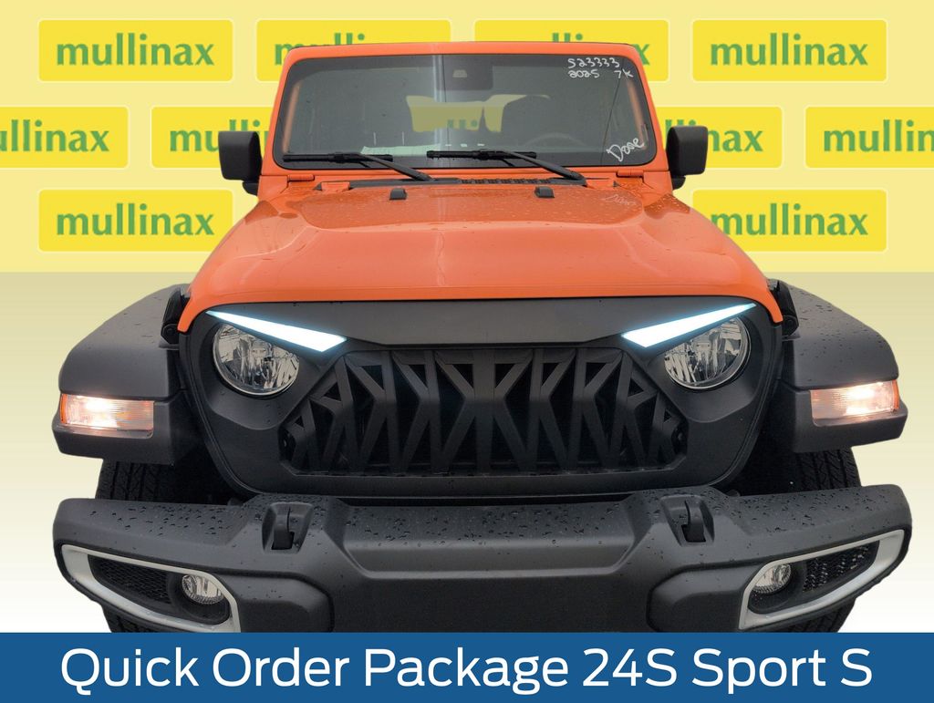 Certified Used 2025 Orange Jeep Sport S image 14