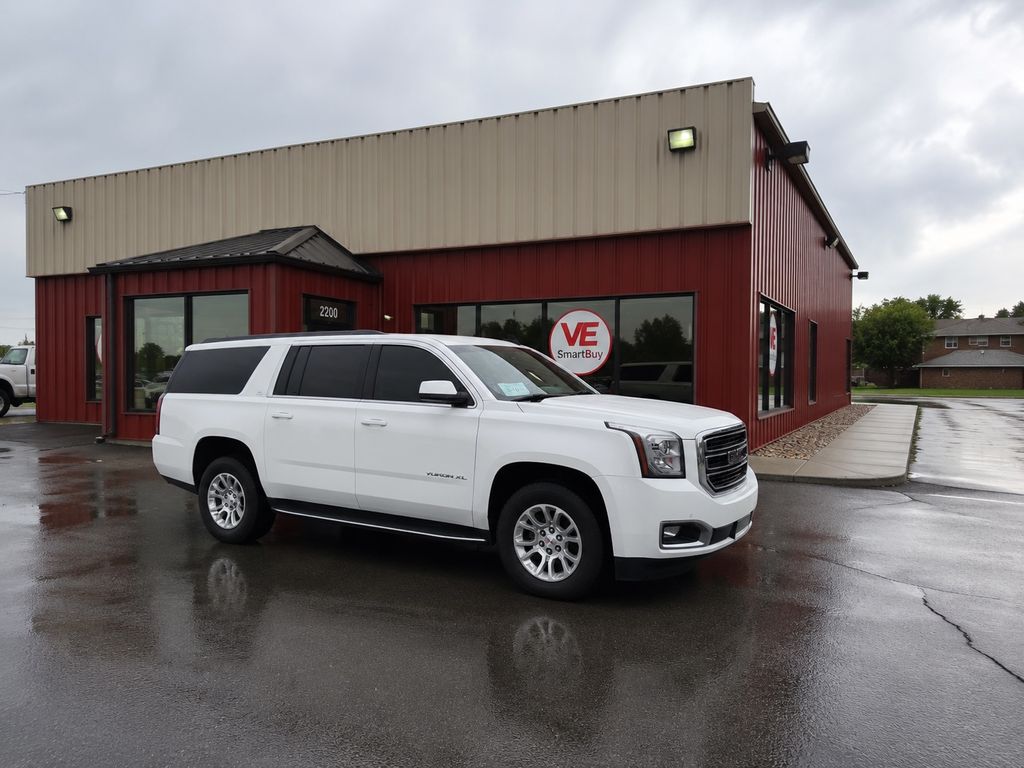 White Frost Tricoat 2018 GMC Yukon XL SUV / Crossover Four-Wheel Drive 6-Speed Automatic Overdrive