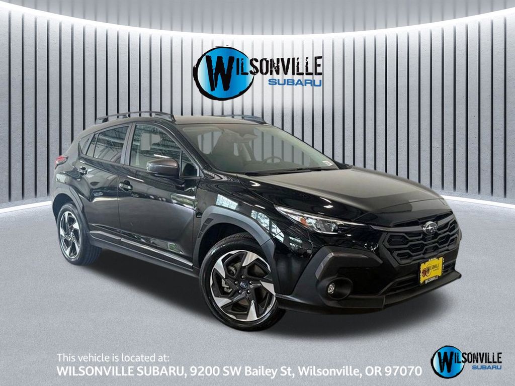 Crystal Black Silica 2025 Subaru Crosstrek Limited AWD SUV / Crossover All-Wheel Drive Continuously Variable Transmission