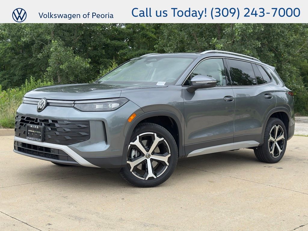 Platinum Gray 2026 Volkswagen Tiguan SUV / Crossover All-Wheel Drive 8-Speed Automatic