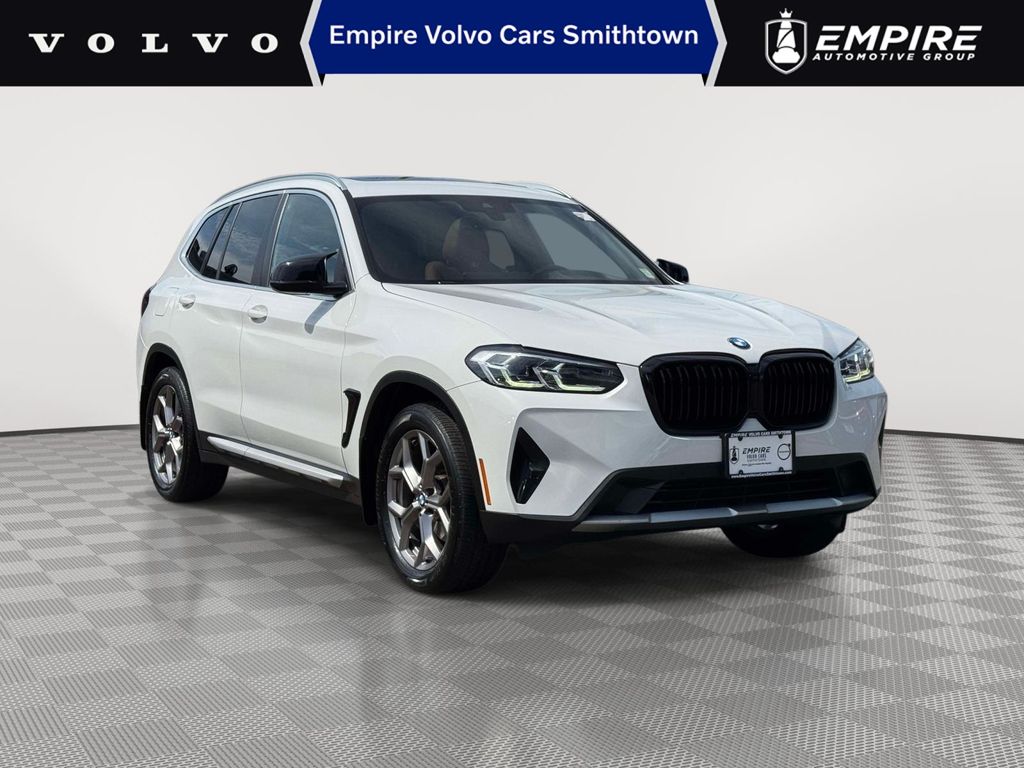 Alpine White 2022 BMW X3 SUV / Crossover All-Wheel Drive 8-Speed Automatic