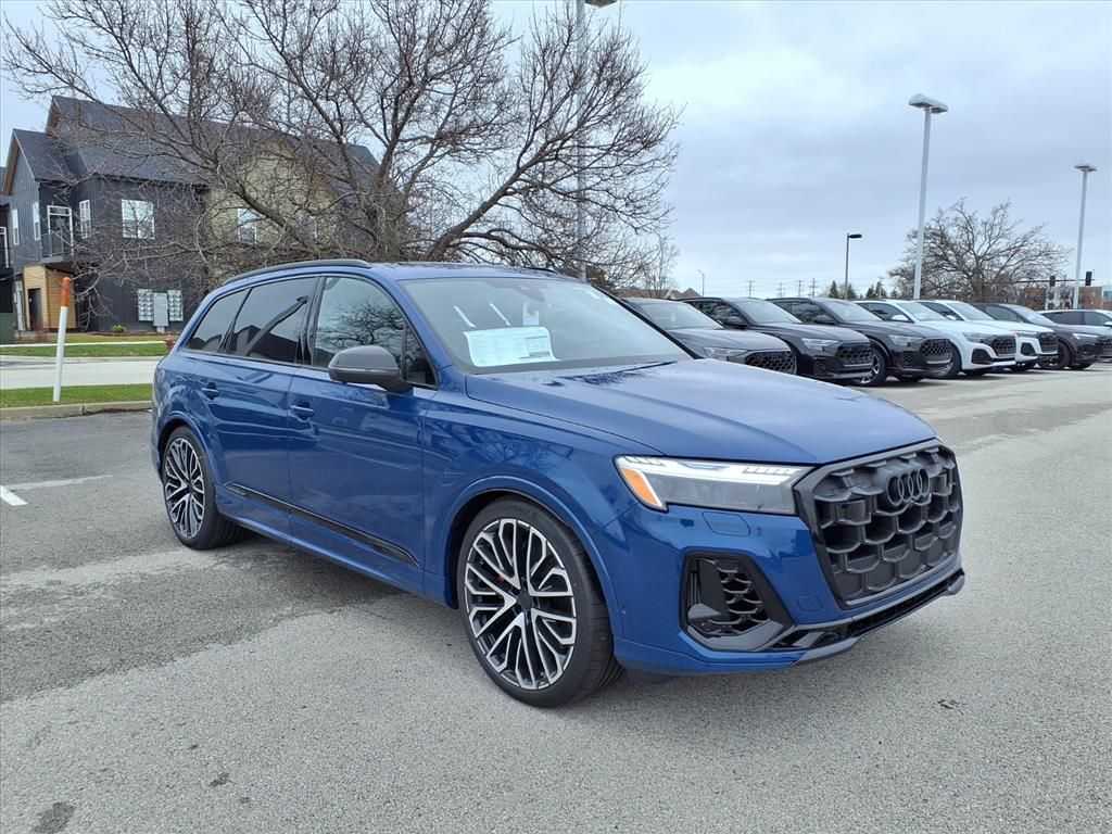 Ascari Blue Metallic 2026 Audi SQ7 4.0T quattro Prestige SUV / Crossover All-Wheel Drive 8-Speed Automatic
