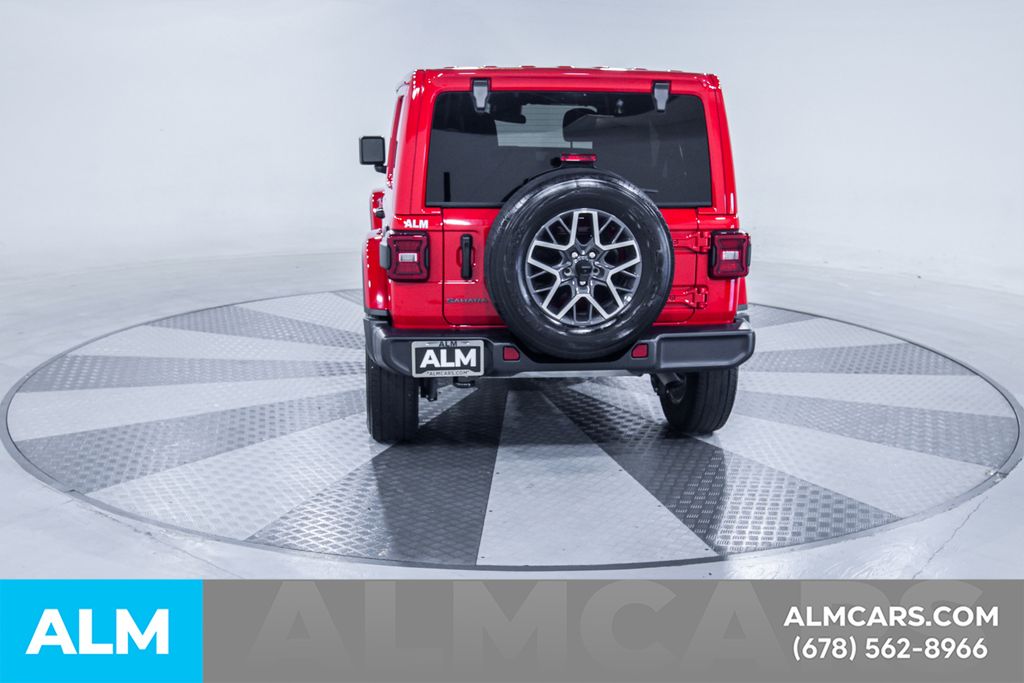 Used 2025 Red Jeep Sahara image 8
