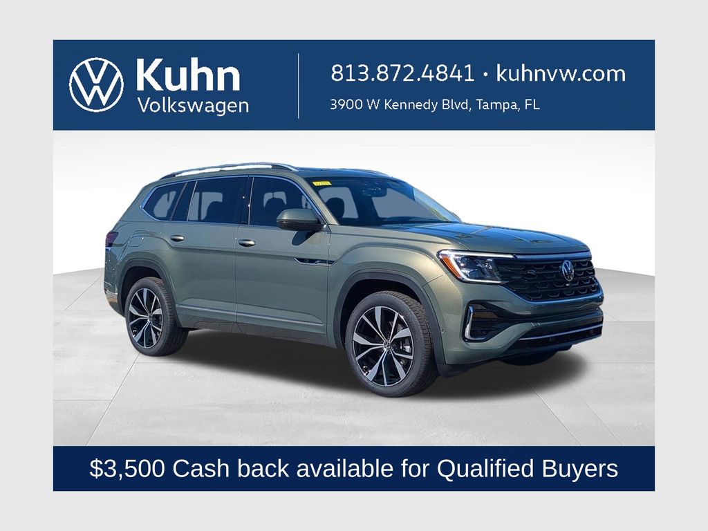 Avocado Green Pearl 2026 Volkswagen Atlas SUV / Crossover All-Wheel Drive 8-Speed Automatic