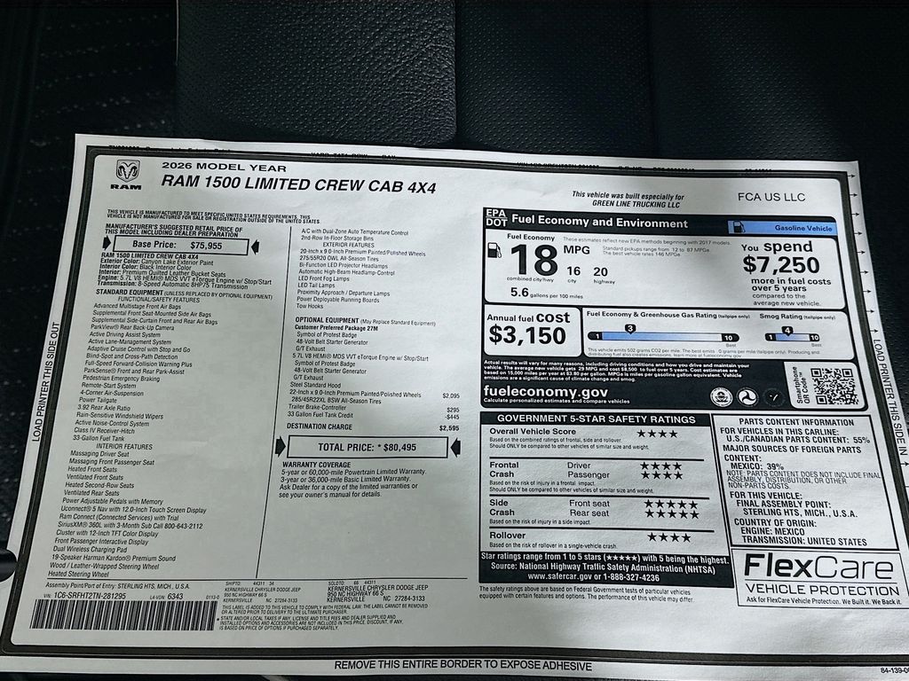 New 2026 Green Ram Limited 12in image 21