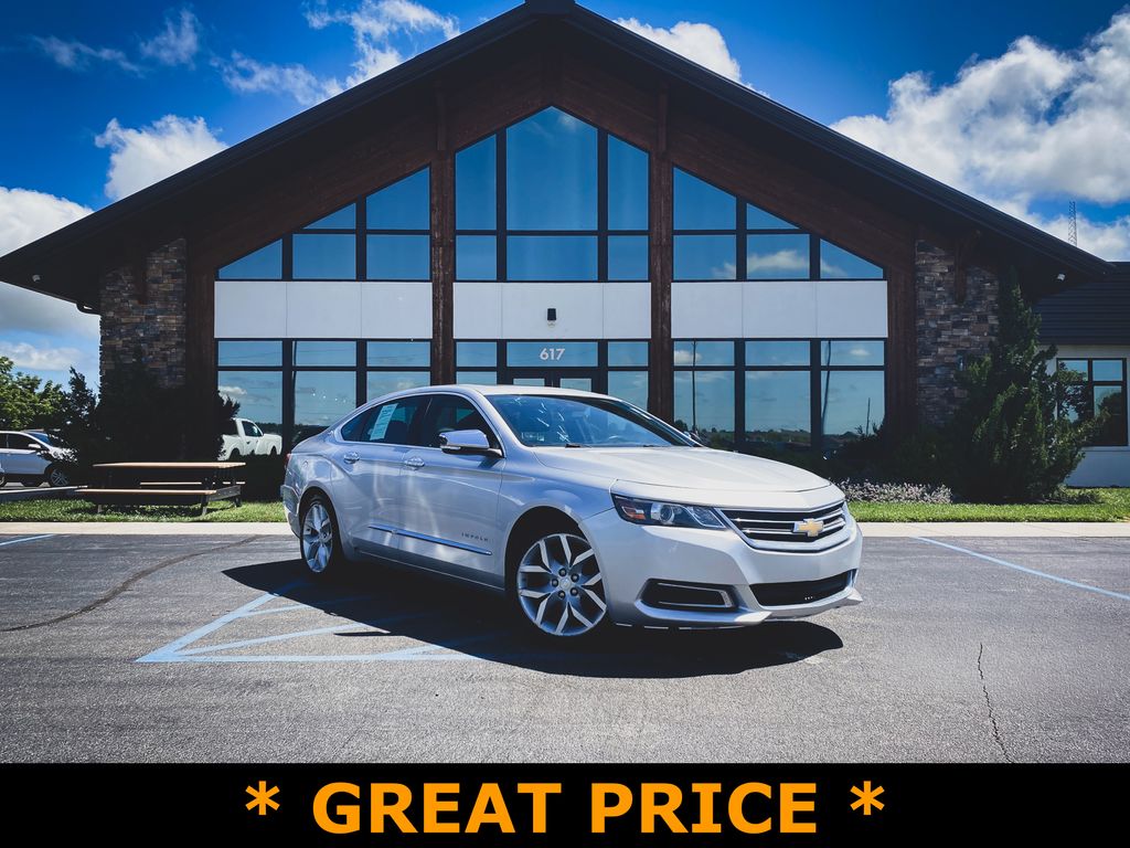 Silver Ice Metallic 2014 Chevrolet Impala LTZ 2LZ FWD Sedan Front-Wheel Drive 6-Speed Automatic Overdrive