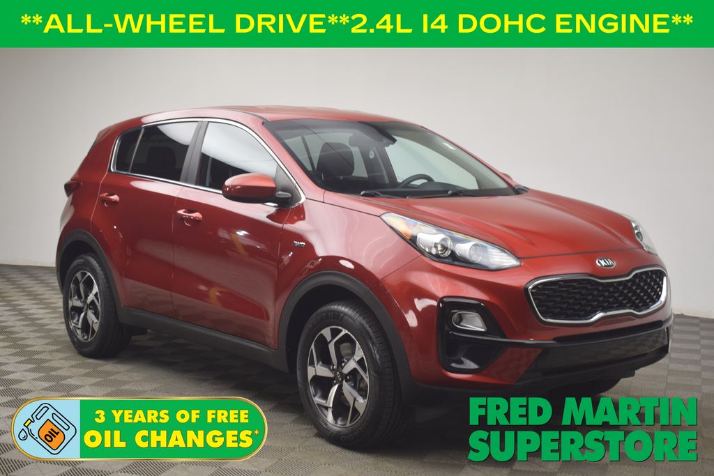 used 2021 Kia Sportage car, priced at $16,900