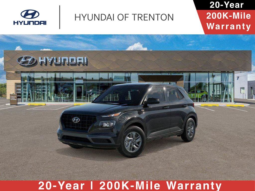 Onyx Black 2026 Hyundai Venue SUV / Crossover Front-Wheel Drive Continuously Variable Transmission