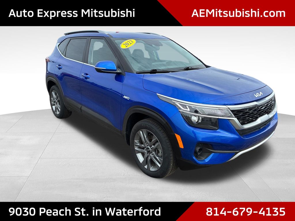 2023 Kia Seltos S Blue at South Hills Kia