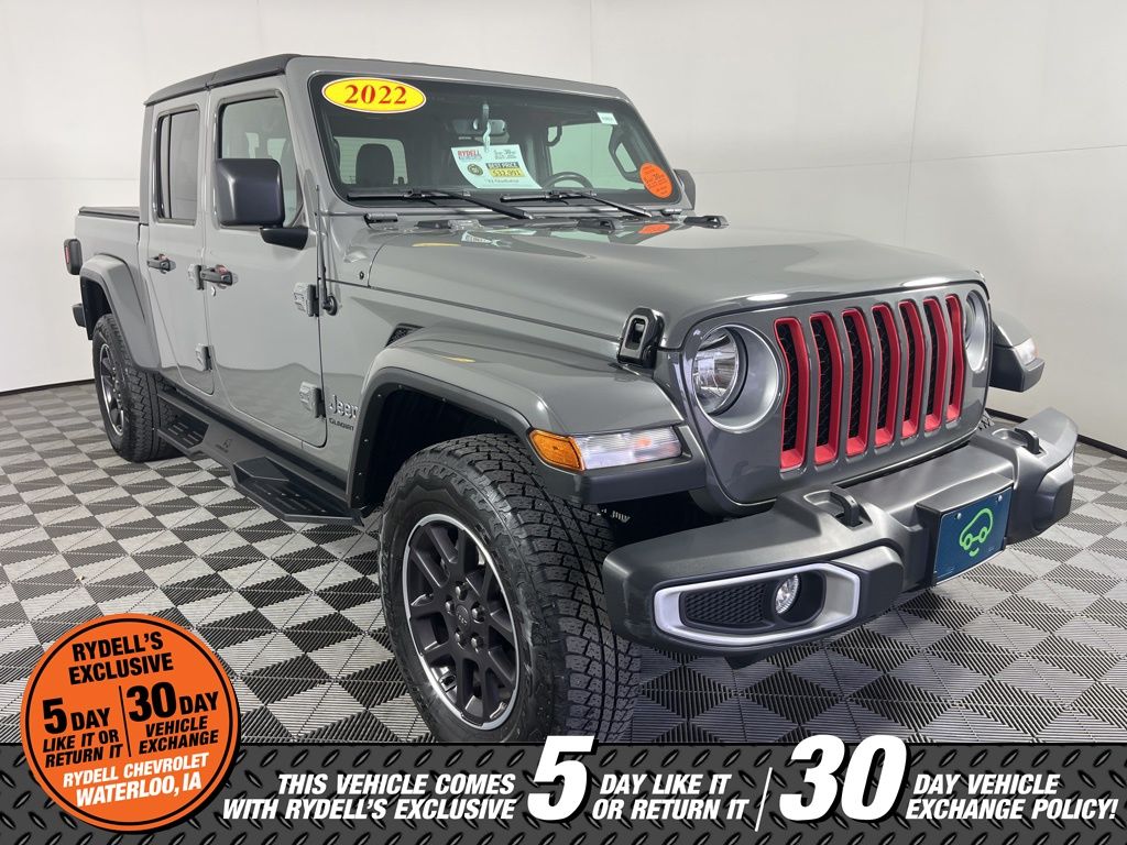 2022 Jeep Gladiator Overland Crew Cab 4WD