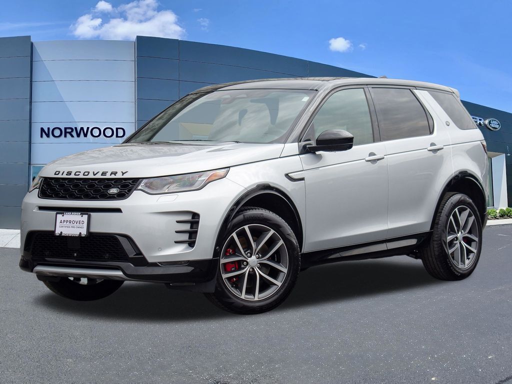 Hakuba Silver Metallic 2025 Land Rover Discovery Sport P250 Dynamic SE AWD SUV / Crossover All-Wheel Drive 9-Speed Automatic