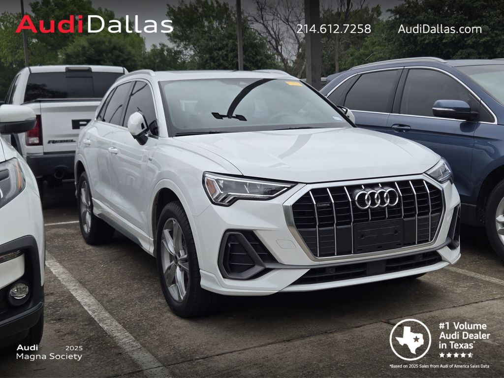 used 2024 Audi Q3 car, priced at $35,491