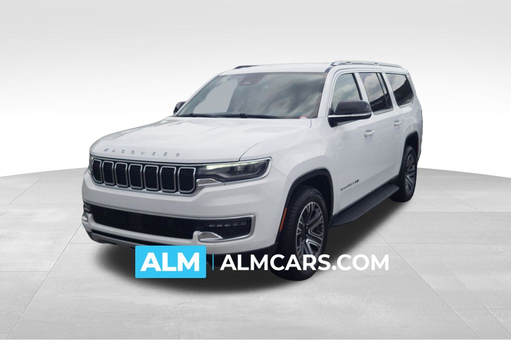 Bright White Clearcoat 2024 Jeep Wagoneer L Series II RWD SUV / Crossover 4X2 8-Speed Automatic
