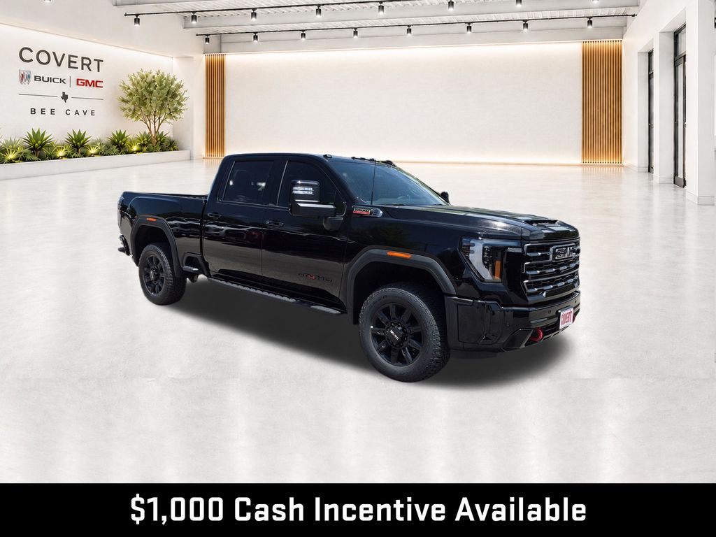 Onyx Black 2026 GMC Sierra 2500HD Pickup Truck Four-Wheel Drive Automatic