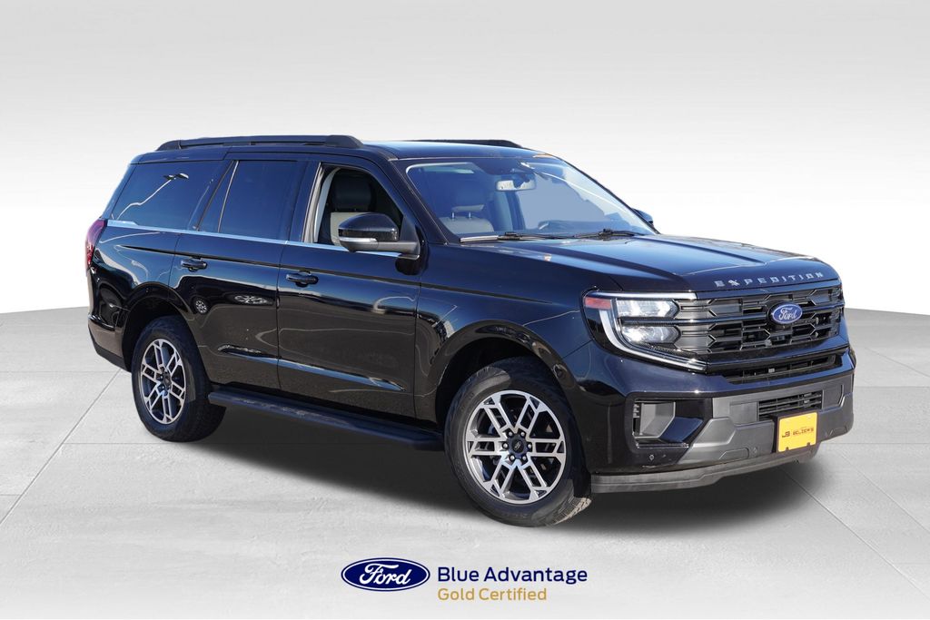Agate Black Metallic 2025 Ford Expedition Active 4WD SUV / Crossover Four-Wheel Drive Automatic