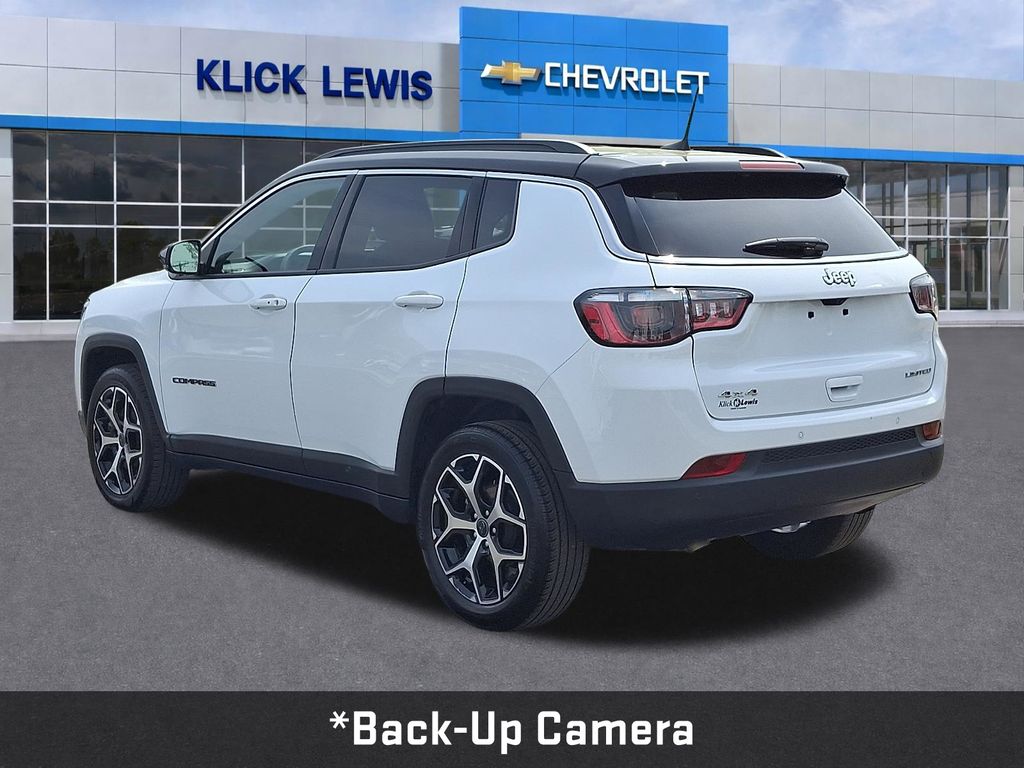 2025 Jeep Compass Limited White at South Hills CDJR