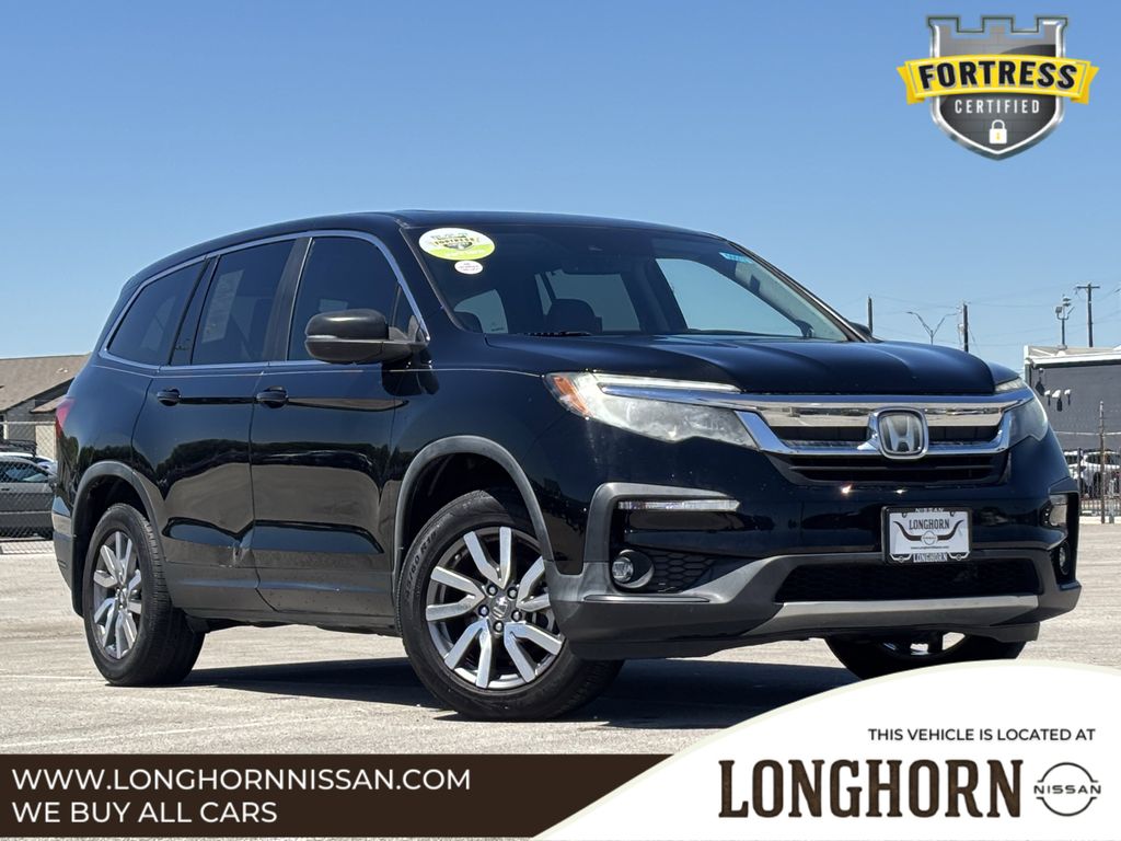 Black 2020 Honda Pilot EX-L FWD SUV / Crossover Front-Wheel Drive 6-Speed Automatic