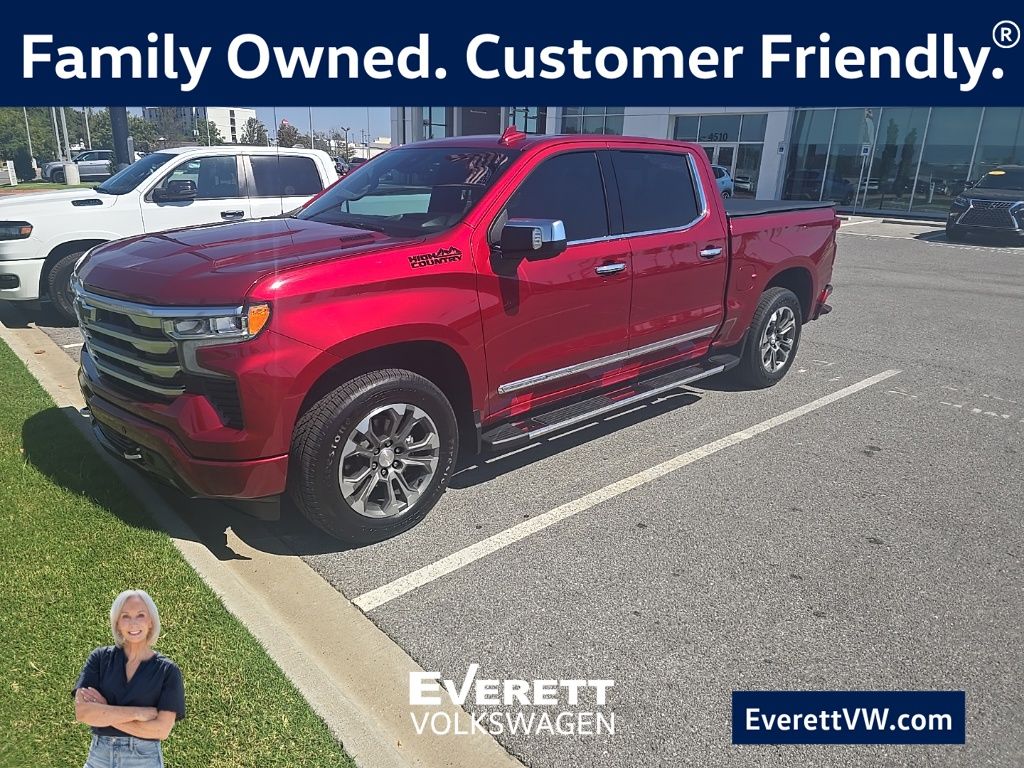 Radiant Red Tintcoat 2024 Chevrolet Silverado 1500 Pickup Truck Four-Wheel Drive Automatic