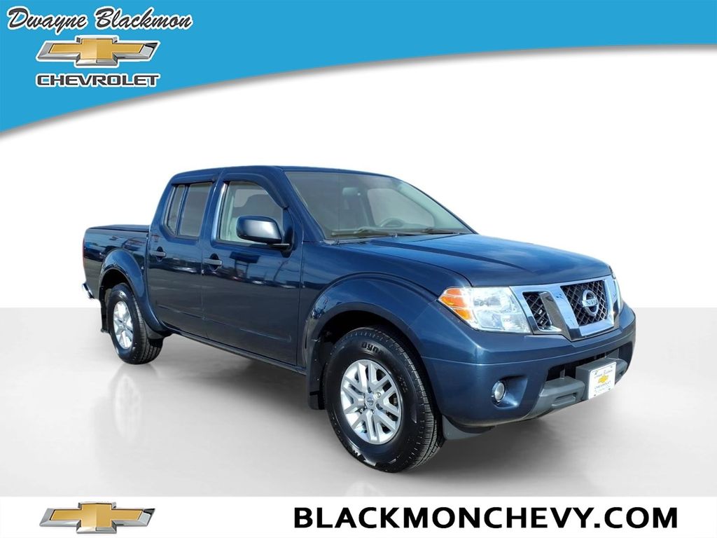 Arctic Blue Metallic 2020 Nissan Frontier SV Crew Cab RWD Pickup Truck 4X2 9-Speed Automatic