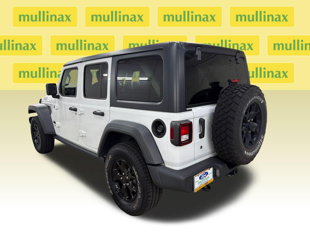 Certified Used 2021 White Jeep Unlimited Willys image 10