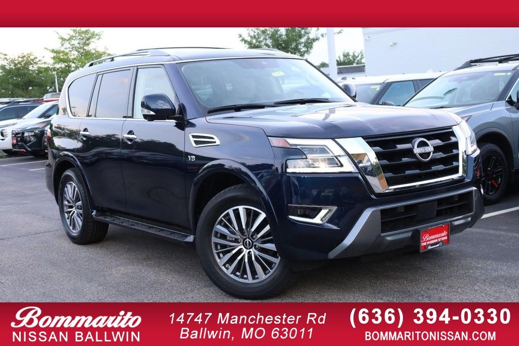 Blue Pearl 2022 Nissan Armada SUV / Crossover Four-Wheel Drive 7-Speed Automatic