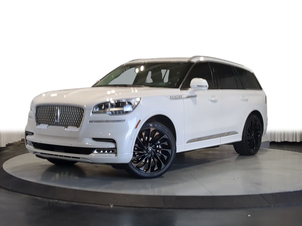 White 2021 Lincoln Aviator SUV / Crossover All-Wheel Drive Automatic