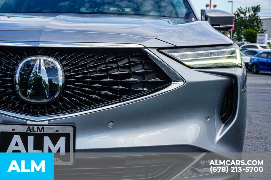 Used 2023 Silver Acura Advance image 12