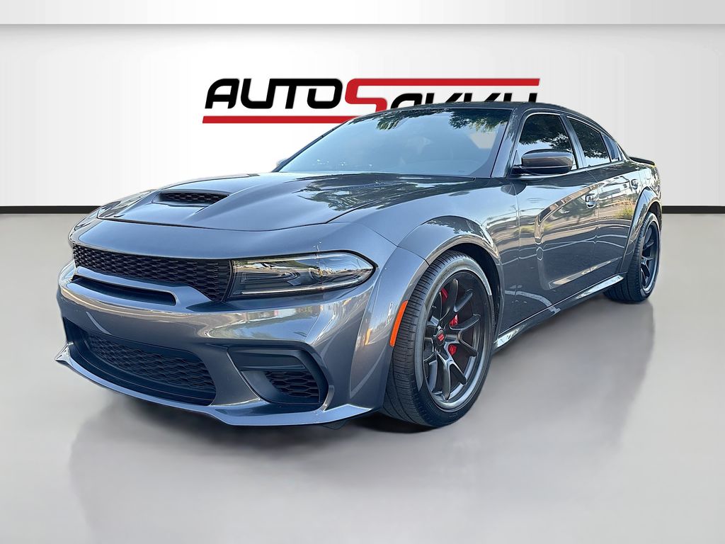 Used 2022 Gray Dodge R/T Scat Pack Widebody image 3