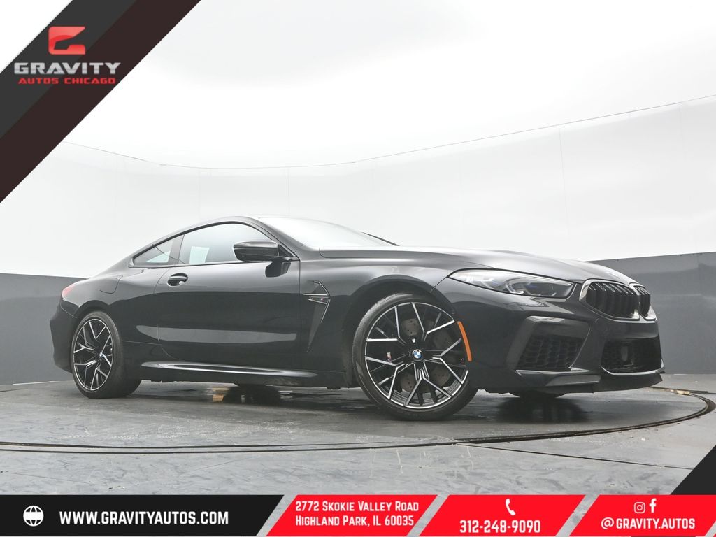 Black Sapphire Metallic 2022 BMW M8 Competition Coupe AWD Coupe All-Wheel Drive 8-Speed Automatic