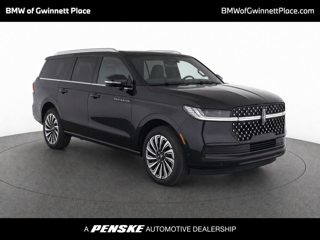 Black Metallic 2025 Lincoln Navigator SUV / Crossover Four-Wheel Drive Automatic