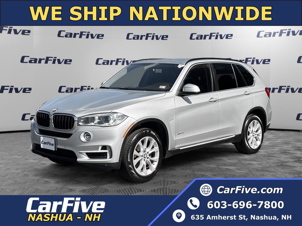 Glacier Silver Metallic 2016 BMW X5 xDrive35i AWD SUV / Crossover All-Wheel Drive 8-Speed Automatic