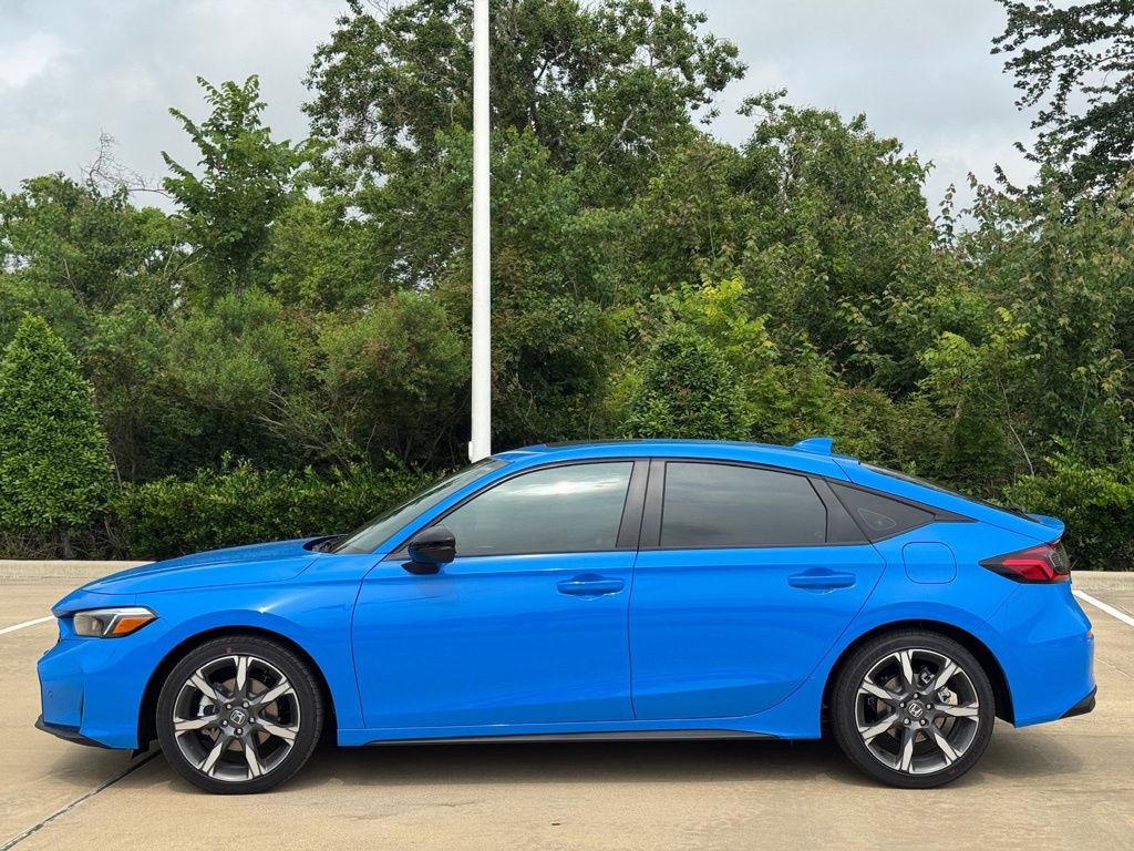 2026 Honda Civic Hybrid Sport Touring Blue at Community Honda