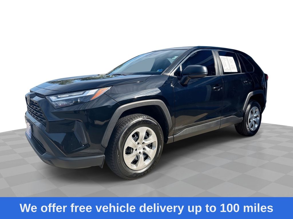 Midnight Black Metallic 2023 Toyota RAV4 SUV / Crossover All-Wheel Drive 8-Speed Automatic
