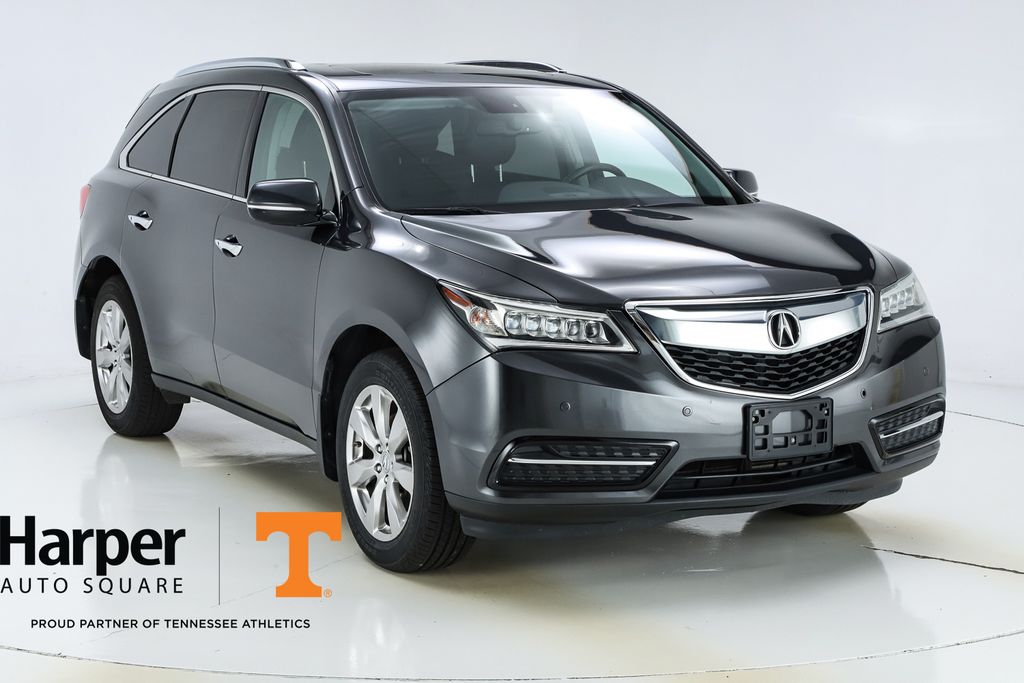 Gray (Graphite Luster Metallic) 2015 Acura MDX SUV / Crossover All-Wheel Drive 6-Speed Automatic
