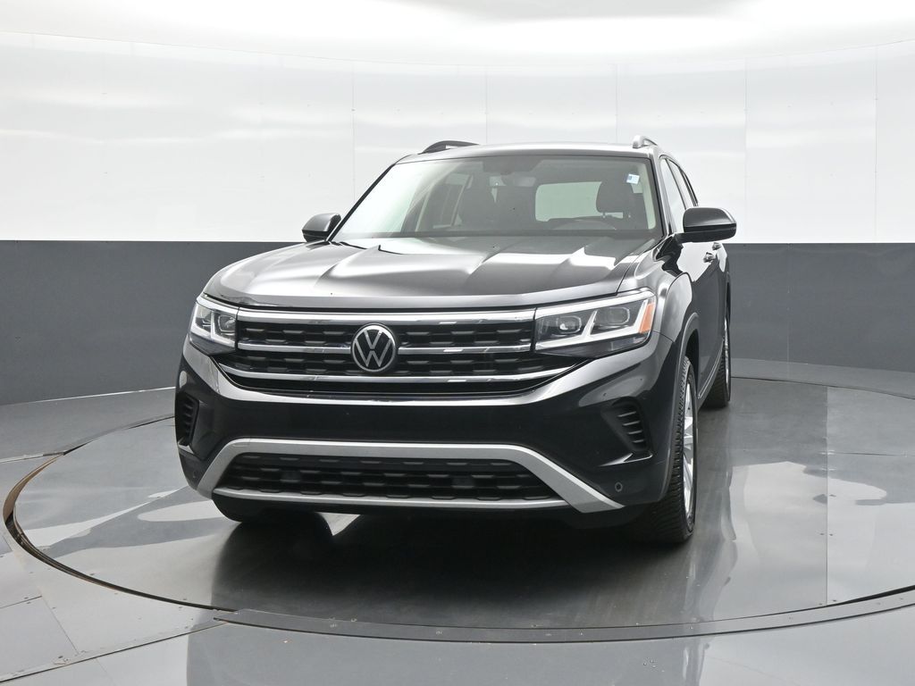Used 2022 Volkswagen Atlas 3.6L V6 SE w/Technology with VIN 1V2KR2CA4NC555665 for sale in Kansas City