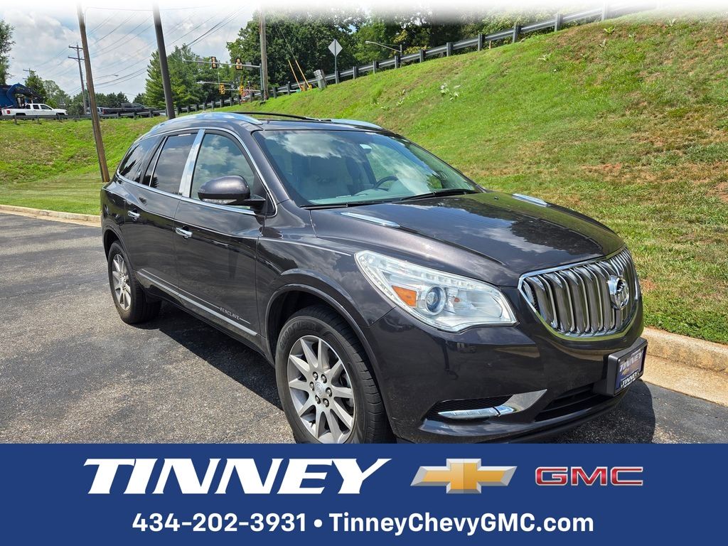 Gray (Iridium Metallic) 2016 Buick Enclave SUV / Crossover Front-Wheel Drive 6-Speed Automatic Overdrive