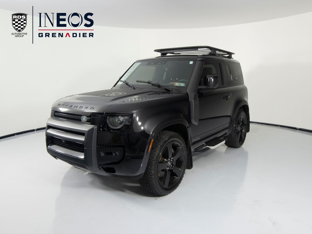 Santorini Black Metallic 2024 Land Rover Defender SUV / Crossover All-Wheel Drive 8-Speed Automatic