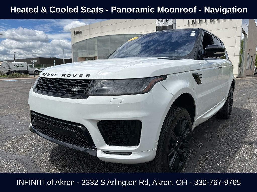 White 2020 Land Rover Range Rover Sport HST 4WD SUV / Crossover All-Wheel Drive 8-Speed Automatic