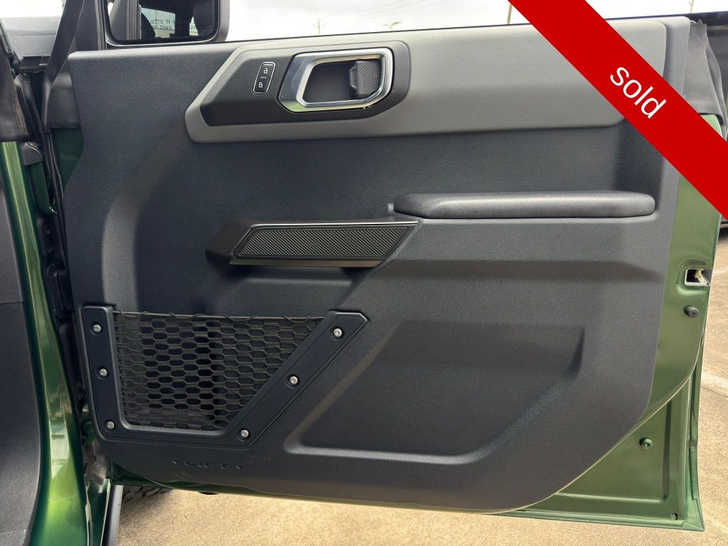 2024 Ford Bronco Black Diamond Green at Classic Chevrolet Galveston