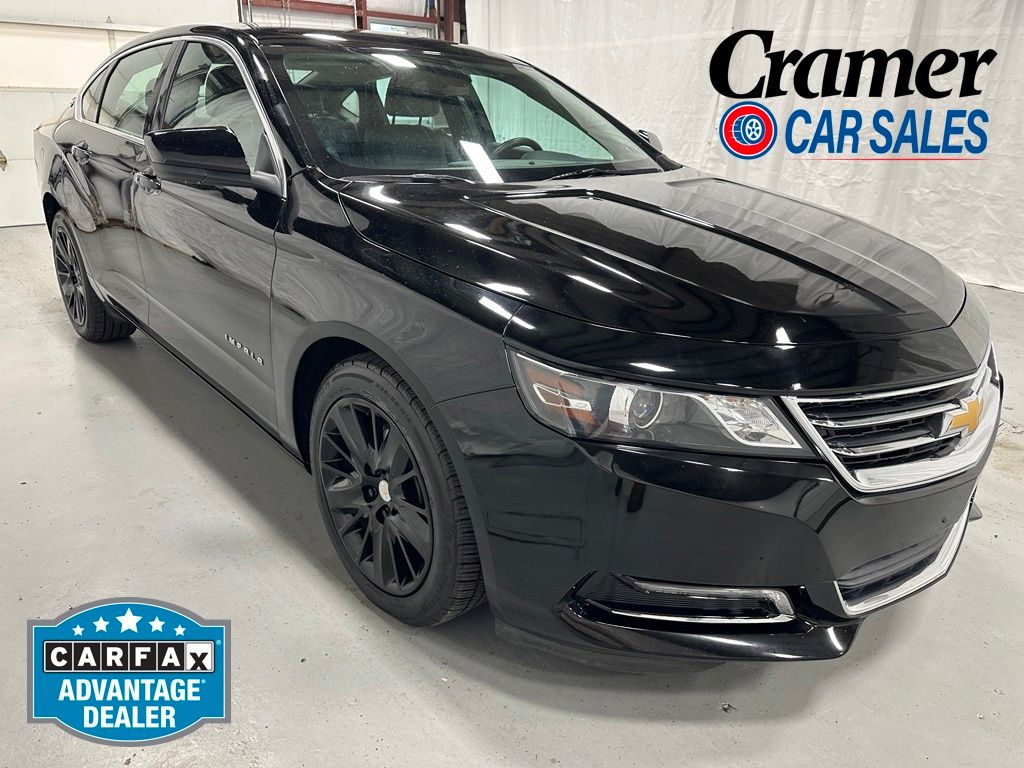 Black 2019 Chevrolet Impala Sedan Front-Wheel Drive 6-Speed Automatic Overdrive