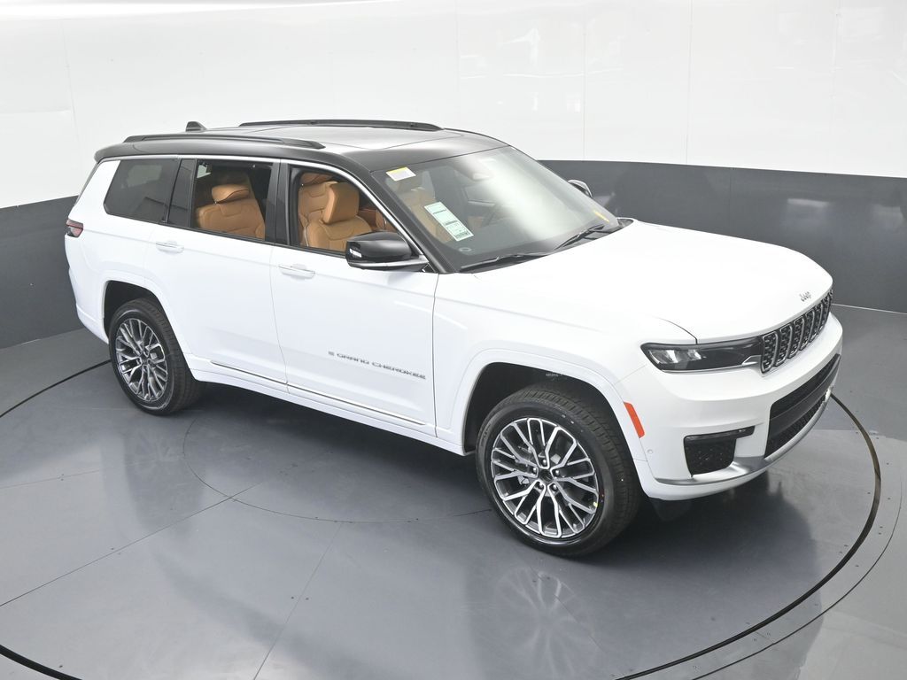 New 2025 Bright White Clearcoat Jeep Summit image 52