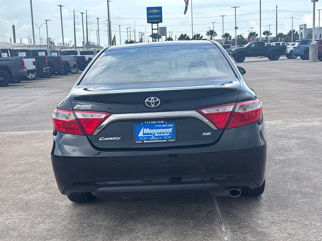 2017 Toyota Camry SE Black at Gullo Toyota