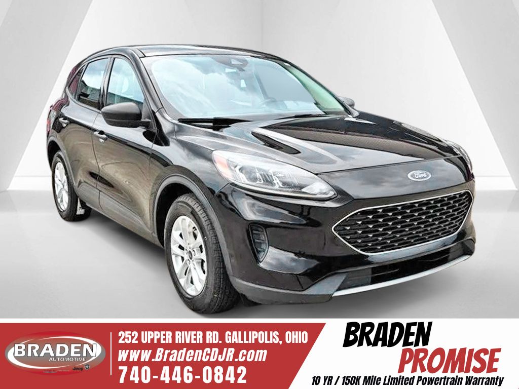Black Metallic 2022 Ford Escape SUV / Crossover Front-Wheel Drive 8-Speed Automatic