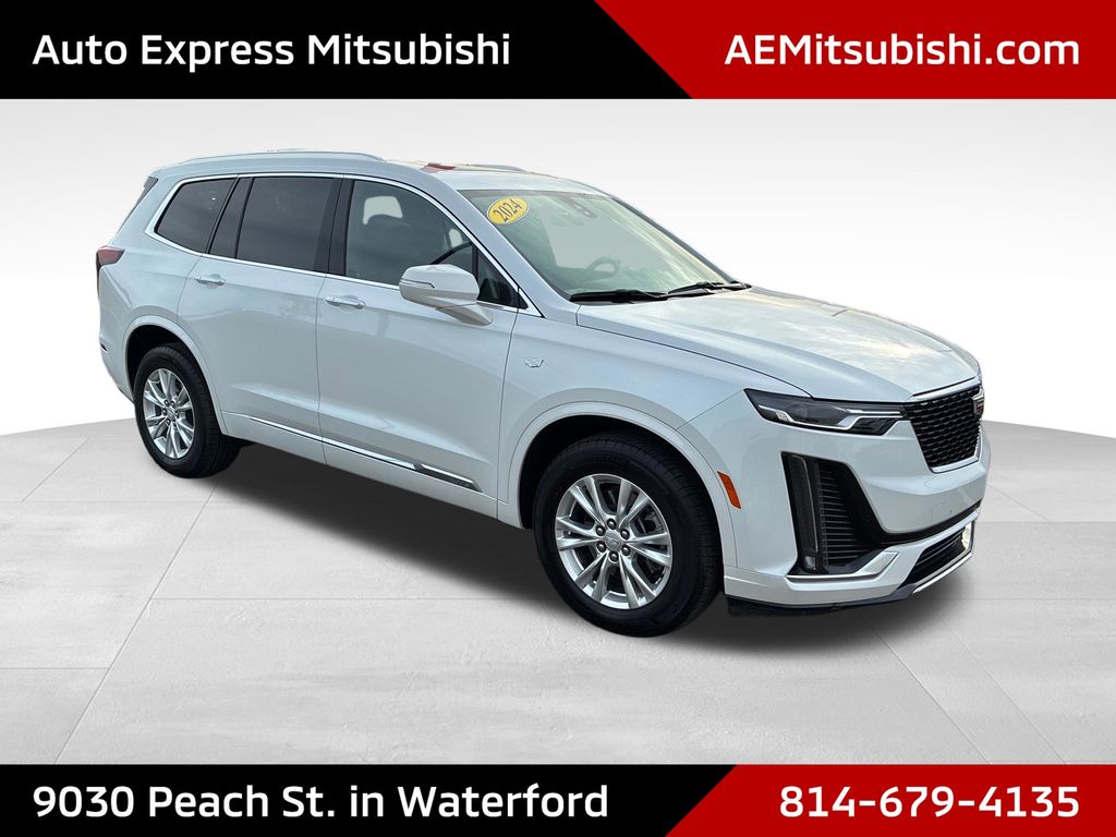 2024 Cadillac XT6 Luxury White at Carlisle Cadillac Buick GMC