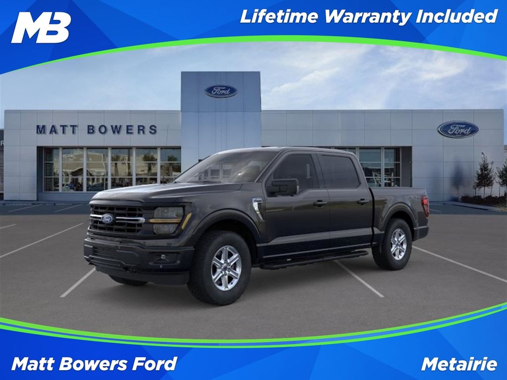 Agate Black Metallic 2026 Ford F-150 Pickup Truck Four-Wheel Drive Automatic