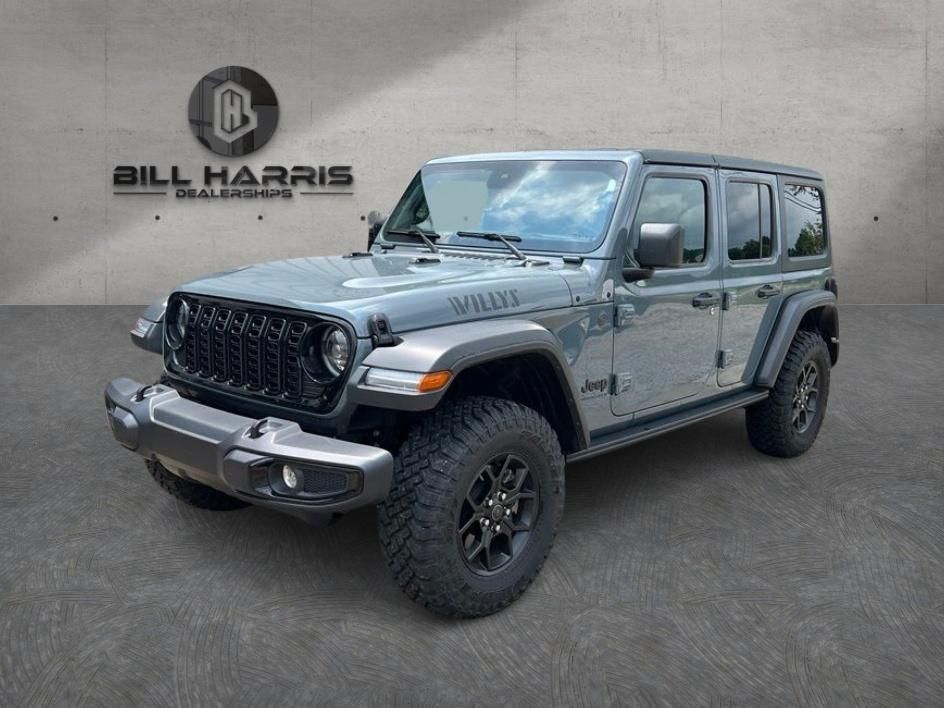 Anvil Clear Coat 2025 Jeep Wrangler SUV / Crossover Four-Wheel Drive 8-Speed Automatic