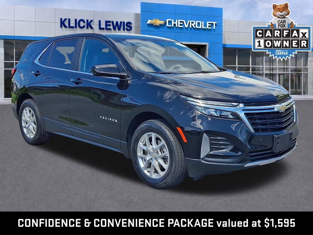 2023 Chevrolet Equinox LT Black at Klick Lewis Buick Chevrolet
