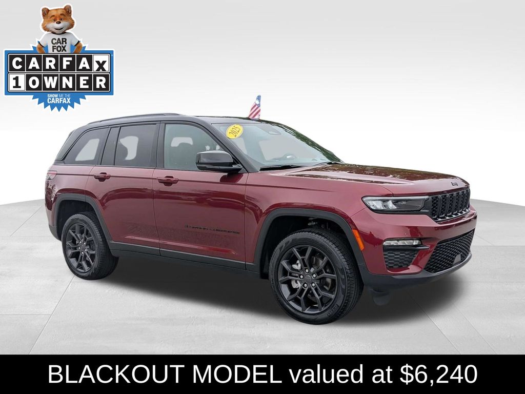 Velvet 2025 Jeep Grand Cherokee SUV / Crossover Four-Wheel Drive 8-Speed Automatic