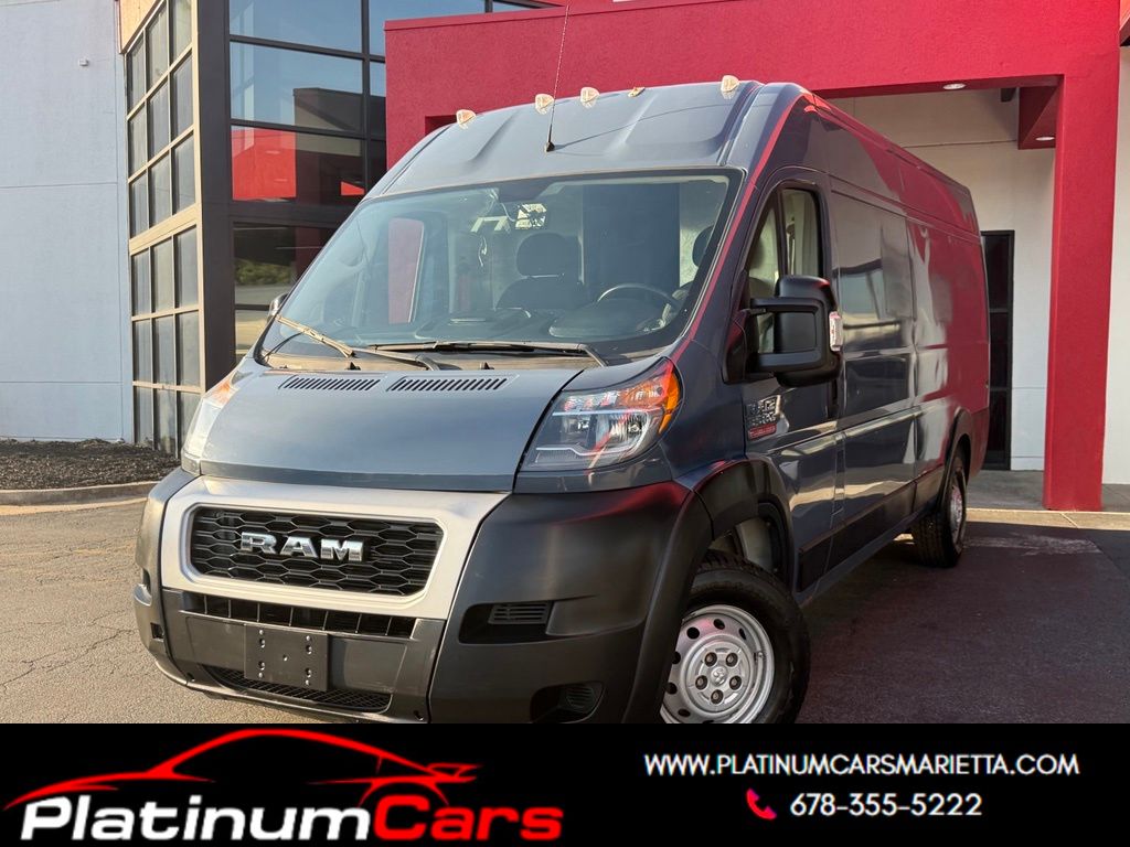Gray 2020 RAM ProMaster Van Front-Wheel Drive 6-Speed Automatic